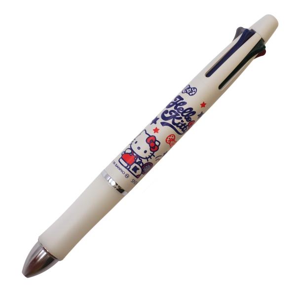 ドクターグリップ4+1 4色ボールペン0.5mm+シャープ0.5mm ハローキティ
