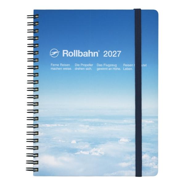 2027年 手帳 10月 月間ブロック ロルバーンダイアリー カーム A5 A  170038 970