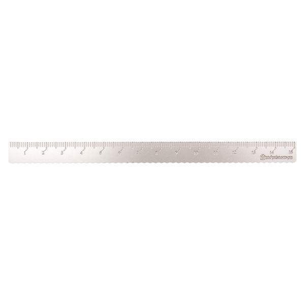 サラスケ さらさら引ける波線定規 15cm アーバンシルバー  SK002