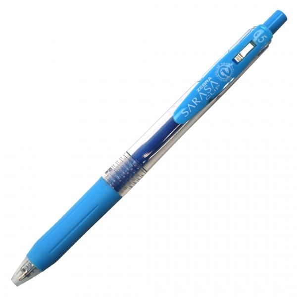 ゲルボールペン サラサクリップ(0.5mm) ライトブルー JJ15-LB : 文具