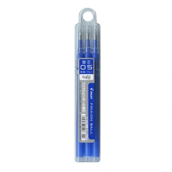 他サイト： フリクションボールノック 替芯 3本セット 0.5mm ブルー  LFBKRF30EF3Lの商品画像