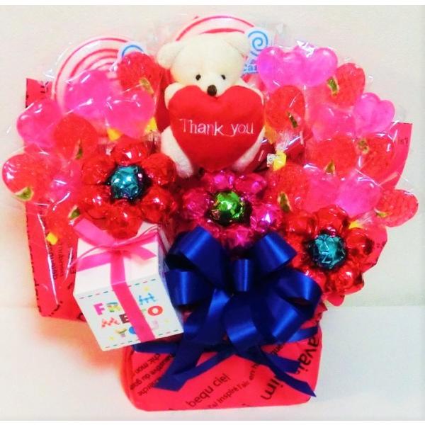 キャンディブーケ キャンディーブーケ卓上 Thank Youくまさん レッド 結婚式 誕生日 開店祝い 記念日 お祝い Buyee Buyee Japanese Proxy Service Buy From Japan Bot Online