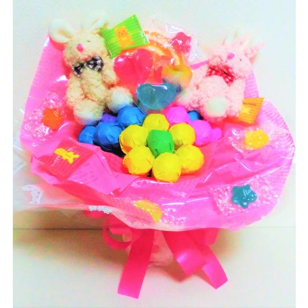 キャンディブーケ キャンディーブーケ 手持ちなかよしウサギさん お菓子ブーケ ピアノ バレエ 発表会 花束 Buyee Buyee Japanese Proxy Service Buy From Japan Bot Online