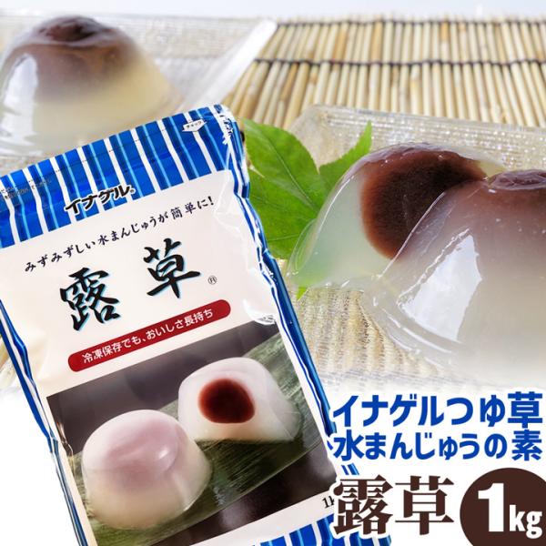 【最大1,000円OFF！日曜日はよりどりクーポンの日】イナゲル 露草 1kg  1000g  伊那食品 業務用 伊那寒天