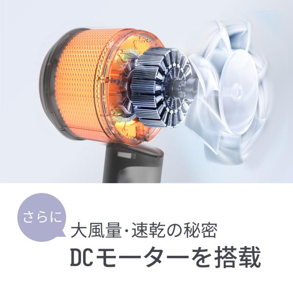 �h���C���[ ���� �啗�� �╗�M�� �É� 2�� 2.6m/s �}�C�i�X�C�I�� �w�A�h���C���[ �X�s�[�f�B�[�C�I�� �y�� �ߔM�ی� �����^�ѕ֗� ���i�摜4
