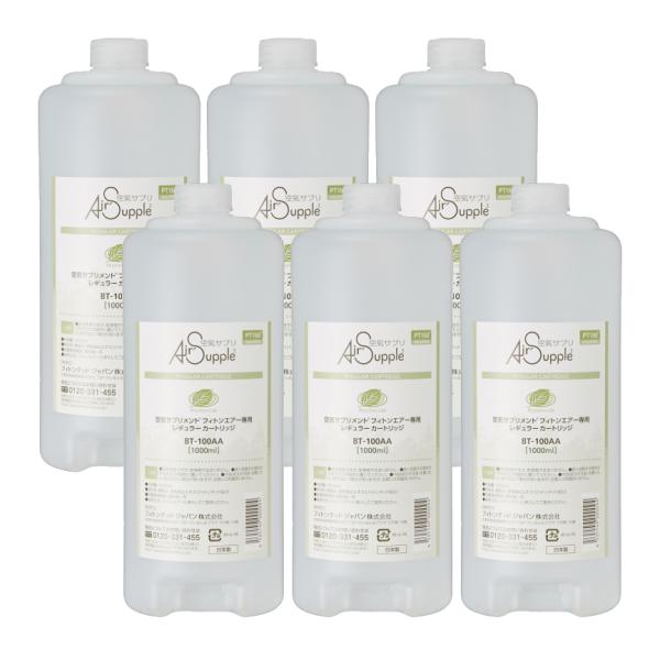 BT-100AA フィトンエアー用溶液カートリッジ 1000ml×6本