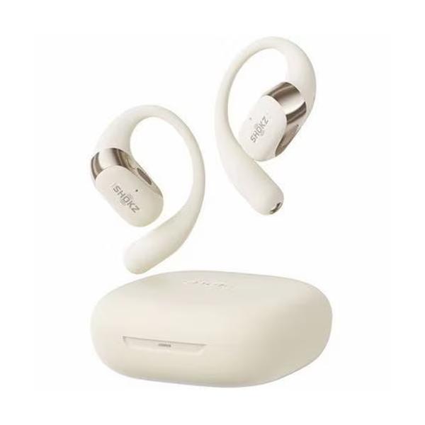 【美品】 Shokz OpenFit 2 ベージュ SKZ-EP-000046 SKZ-EP-000046 ショックス Shokz OpenFit 2 完全ワイヤレス