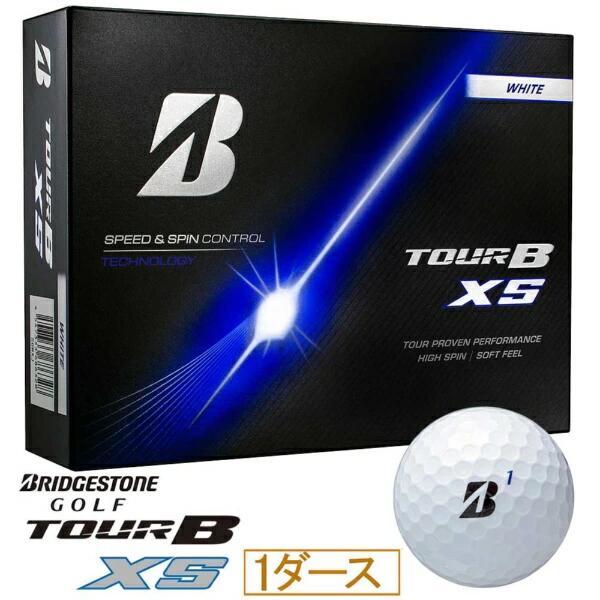 TOUR-B-XS-W　2026年モデル ブリヂストン TOUR B XS ゴルフボール 1ダース 12球入り ホワイト