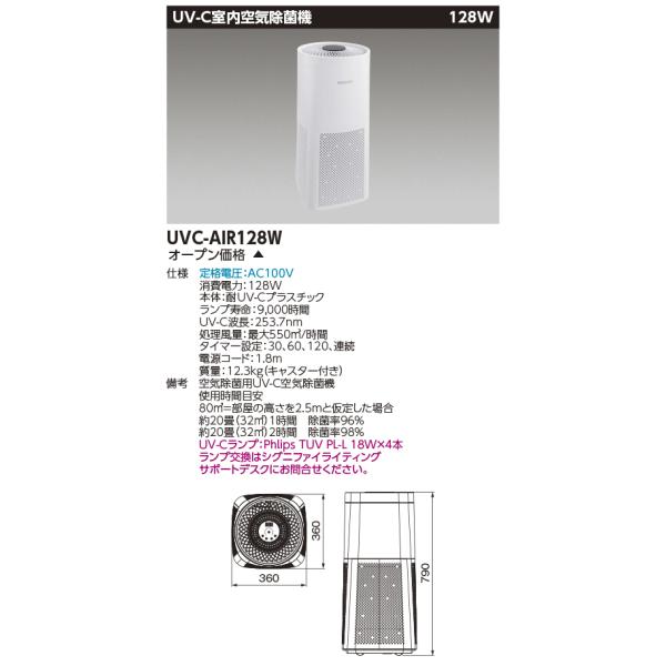 コ*ん様 PHILIPS UV-C室内空気殺菌器 UVC-AIR128W 未開封 楽天市場】フィリップス UV-C 室内 空気除菌 UVCA200 PHILIPS UV