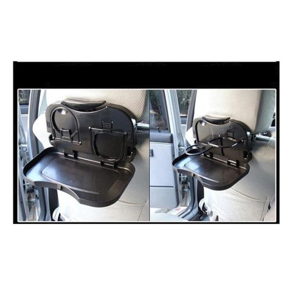 19夏新作 車載簡単テーブル 後部座席シートバック 車用 折畳み式テーブル 収納 国内在庫 シートバックポケット 多機能 車内食卓 勉強 かー用品 事務用 送料無料