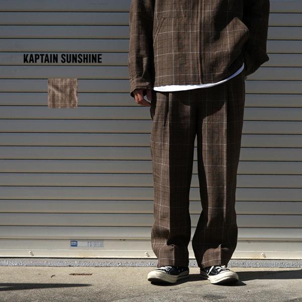 未使用　キャプテンサンシャイン　シューカットスラックス Kaptain Sunshine（キャプテン サンシャイン） Shoecut Slacks シュー