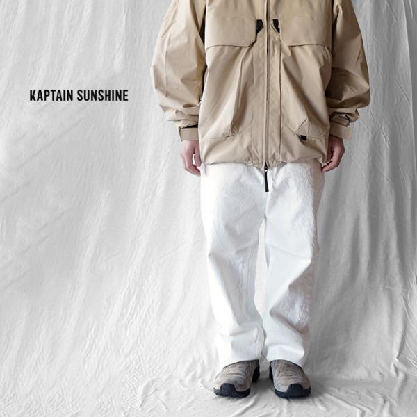 Kaptain Sunshine（キャプテン サンシャイン） 5P Zipper Front Denim