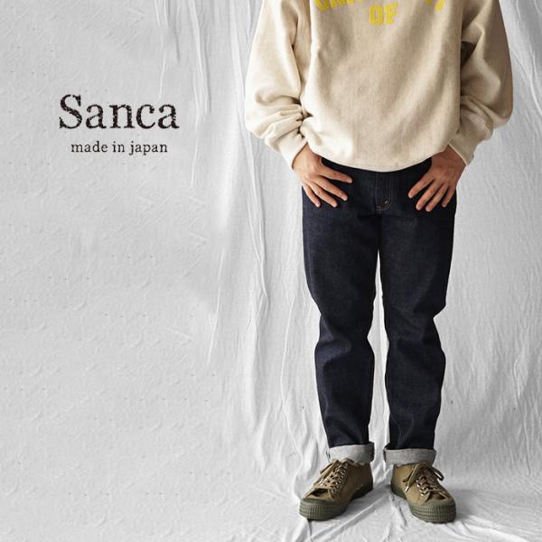 Sanca（サンカ） 15.5OZ DENIM 5P SLIM FIT 15.5OZデニム5Pスリム