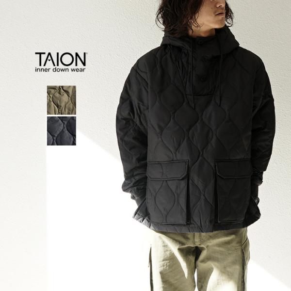 TAION（タイオン） メンズ 長袖 大人 ファッション MILITARY DOWN