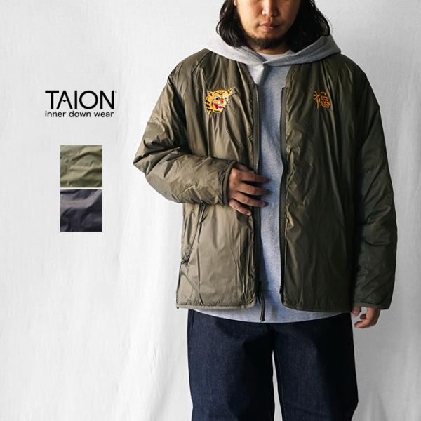 REVERSIBLE TAION タイオン VETJAN keeshop_taion-jk03js JACKET DOWN ジャケット・アウター