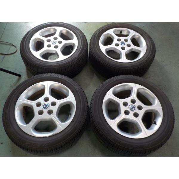 リーフ 日産 リーフ純正 タイヤ付き16インチアルミ 4本セット 傷 リーフ 日産 リーフ純正 タイヤ付き16インチアルミ 4本セット 傷