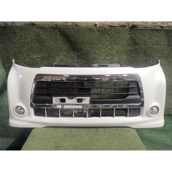 タント DBA-L375S フロントバンパーASSY パールホワイト W24 ☆ 個人