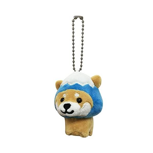 旅するマメしば ぬいぐるみキーホルダー かわいい ぬいぐるみ ふわふわ 犬 柴犬 豆柴 おもちゃ 癒し 富士山バージョン ブルーの価格と最安値 おすすめ通販を激安で