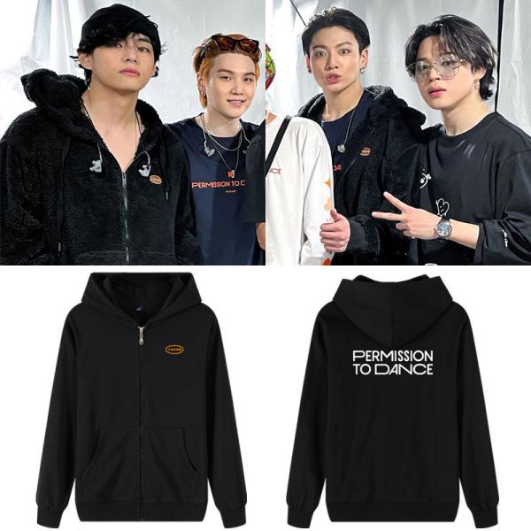 BTS Permission to Dance パーカー Mサイズ