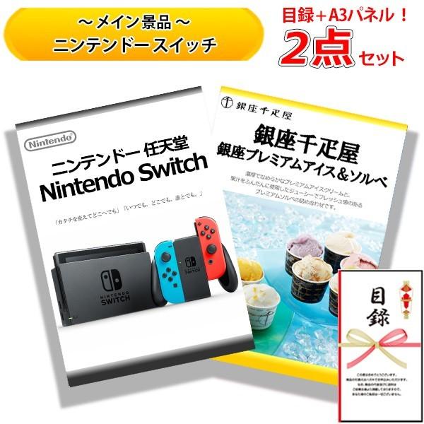 結婚式の二次会の景品にも 全てパネル 目録 ニンテンドー スイッチ と 銀座千疋屋 銀座プレミアムアイス ソルベ 2点 セット A Seto20060 二次会景品の景品宮殿早乙女 通販 Yahoo ショッピング