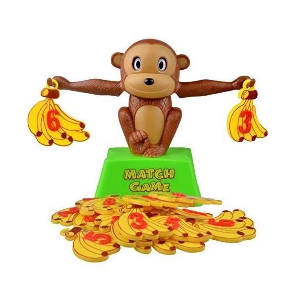 Dezar 数字てんびん モンキーバナナバランス 数あそび 子供のさんすう学習 割引 数のお勉強 知育 幼児 おもちゃ 子ども
