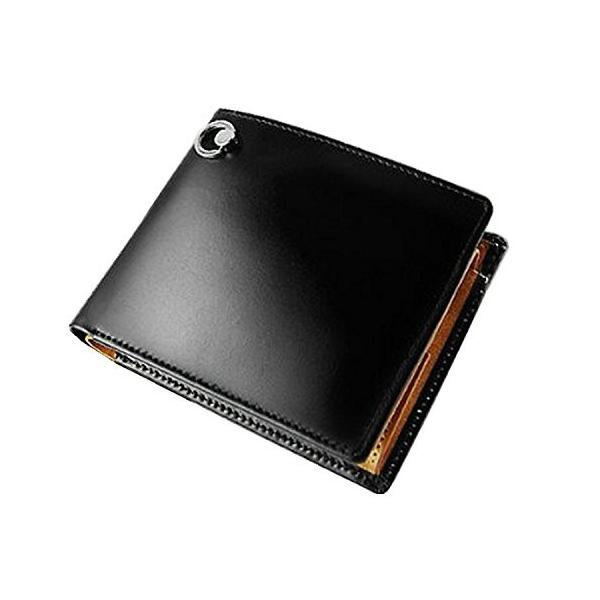 ユナイテッドオム プレジデント 格安 United Homme President コードバン バッファローレザー ドロップリング 二つ折り財布