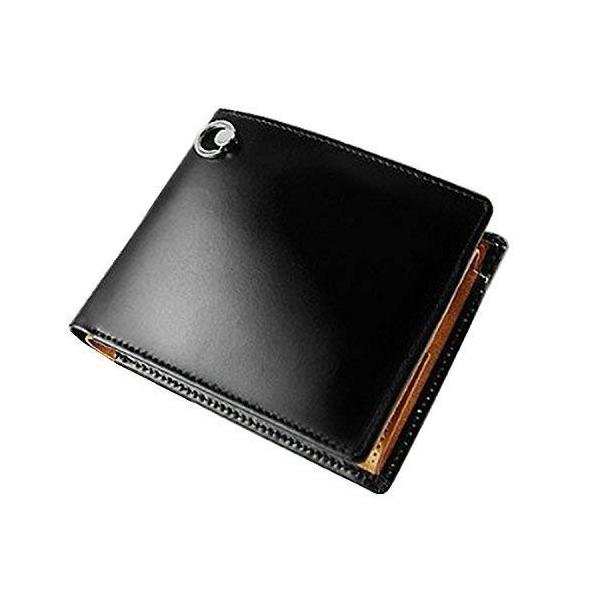 ユナイテッドオム プレジデント 格安 United Homme President コードバン バッファローレザー ドロップリング 二つ折り財布