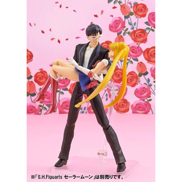 新商品 S H フィギュアーツ 美少女戦士セーラームーン タキシード仮面 Absamp Pvc製 塗装済み可動フィギュア 約160mm