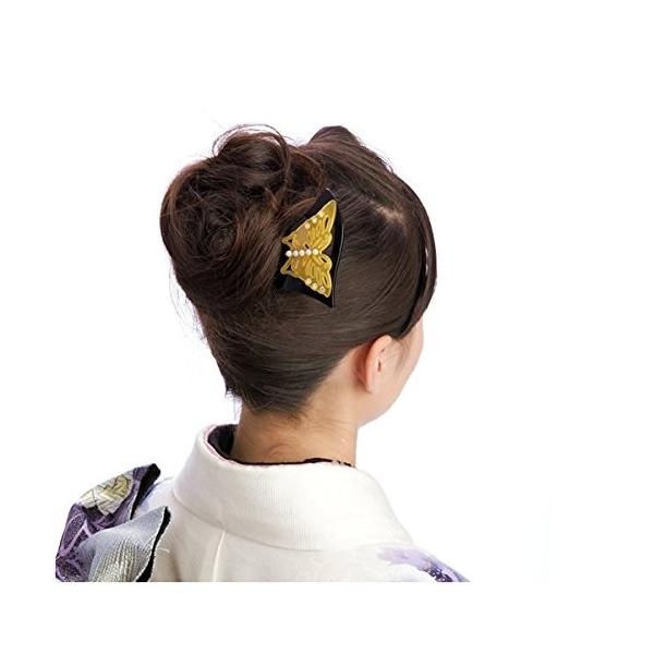 透かし彫り 蝶パール ラインストーン 超特価sale開催 結婚式 髪飾り 留袖 和装 婚礼 髪型 簪 着物
