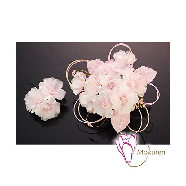 花髪飾り かんざし ピンク 成人式 振袖 卒業式 簪 着物 人気ブランド多数対象 和装 袴 髪型