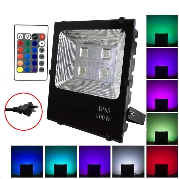 Led投光器 年末年始大決算 Rgb フラッドライト 16色 4モード ガーデンライト ス 風景ランプ 防水仕様ip65 ホリデー照明ライト リモコン付き
