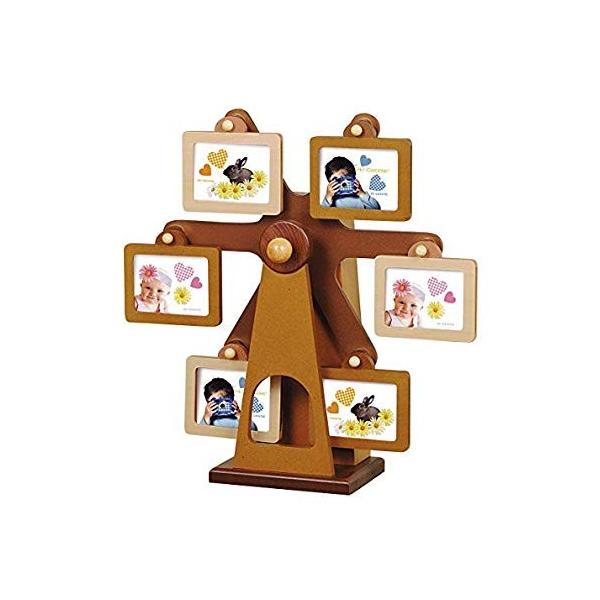 観覧車 フォトフレーム 日本製 オルゴール付 オルゴール 星に願いを インテリア雑貨 ケイハウス 回転式 フォトフレーム G 68b