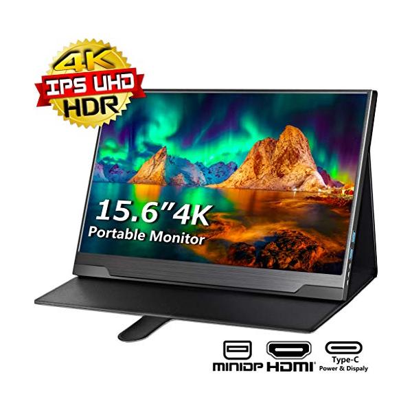 Cocopar 4ｋモバイルモニタ 15 6インチadobe100 Hdr 3840x2160ipsゲーミングモニター ゲーム Hdmi Automationghana Com