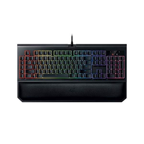 中古品 Razer Blackwidow Chroma V2 マーケット Us ゲ Switch Yellow 黄軸メカニカル 英語配列