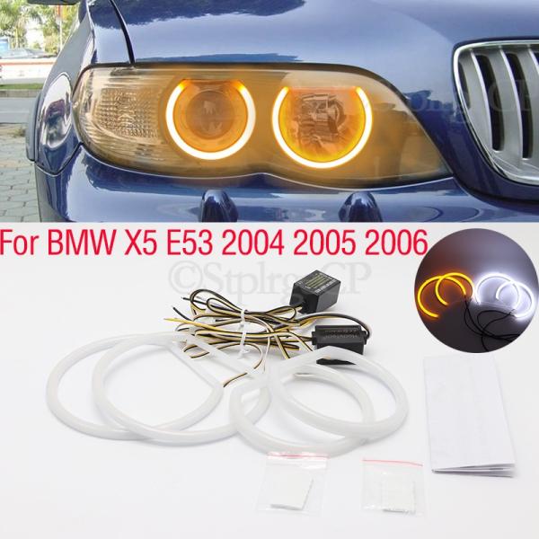 BMW 5シリーズ　E39 ヘッドライト　左右セット　イカリング　綺麗 BMW 5シリーズ E39 ヘッドライト 左右セット イカリング 綺麗 BMW 5