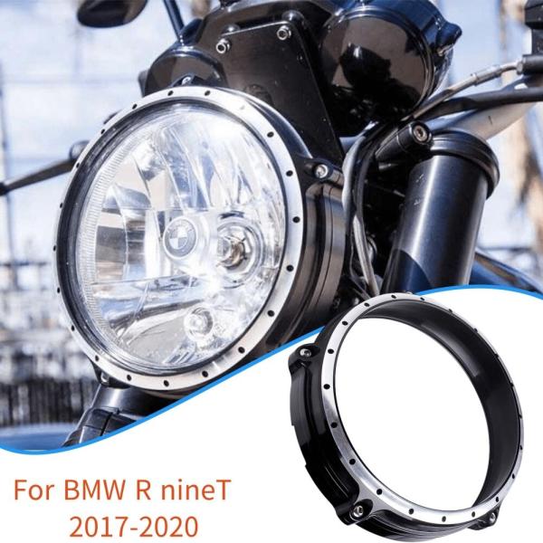 BMW R NINE T用アルミ製ヘッドライトベゼル/ヘッドライトリング