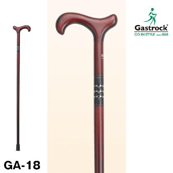 ガストロック 天然木ストレートステッキ ga-18 杖 つえ ギフト おしゃれ gastrock 敬老の日 介護 散歩 メンズ 父の日