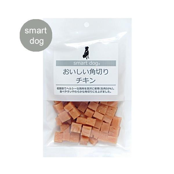 他サイト： アニマライフペットケア　スマートドッグ　おいしい角切りチキン　130gの商品画像