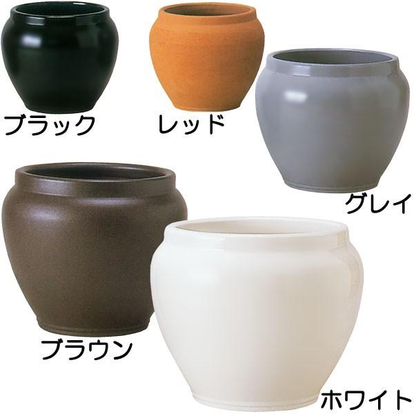 鉢カバー 信楽焼 陶器製 アレック 10号用 全高39cm 直径46cm A 1 プランター 鉢 植木鉢 観葉植物用 壷型 底穴なし 国産品 日本製 A 1 10 Wt 人工観葉植物と造花の通販ケイシン 通販 Yahoo ショッピング