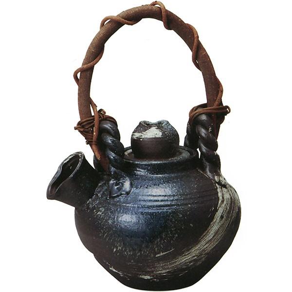 正規品 15号 青釉刷毛目土瓶花入 花器 日本製 日本製 焼き物初心者に優しい信楽焼 匠の技に触れる花器 全高38cm 幅45cm アレンジ 花瓶 フラワーベース 国産品 焼き物 陶器製 しがらきやき 信楽焼 花瓶 花台 Www Recycling Carbon Org