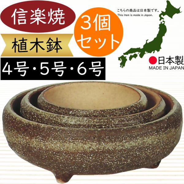 植木鉢 おしゃれ 人気 おすすめ プランター 信楽焼 国産品 日本製 観葉
