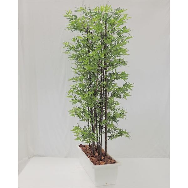 黒竹 8本立 全高2 1m パーテーション ワイドプランター 配送制限あり フェイクグリーン 造花 人工 観葉植物 樹木 植木 間仕切り Bst0060 8bk 210 P Buyee Buyee 日本の通販商品 オークションの代理入札 代理購入