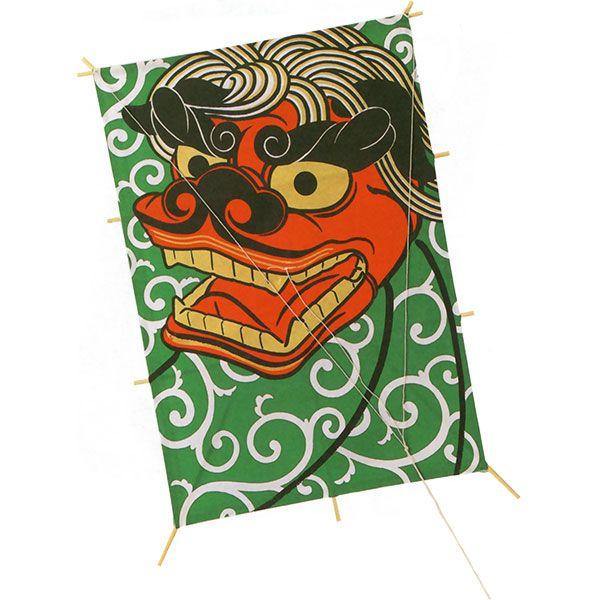 ディスプレイ用品 角凧 獅子頭 全長65cm 幅46cm 紙製 お正月 和風 店舗デザイン 空間演出 De 0425 人工観葉植物と造花の通販ケイシン 通販 Yahoo ショッピング