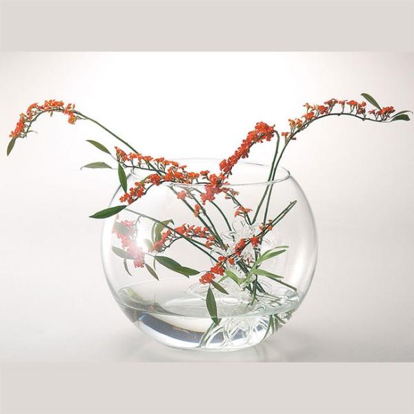 好評 ガラス花器 グラスボール 丸型 全高24cm 口径21 5cm 透明 クリア 硝子 花瓶 花器 花入れ フラワーベース ボール ボウル 丸形 アレンジ 容器 Buyee Buyee Japanese Proxy Service Buy From Japan Bot Online