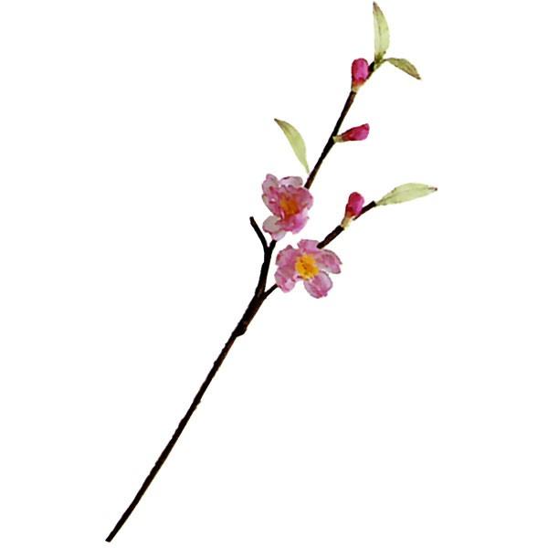 造花 桃の枝 全長35cm 4本セット モモ 花もも ピーチ 人工観葉植物 花材 フラワーアレンジメント Fa133 人工観葉植物と造花の通販ケイシン 通販 Yahoo ショッピング