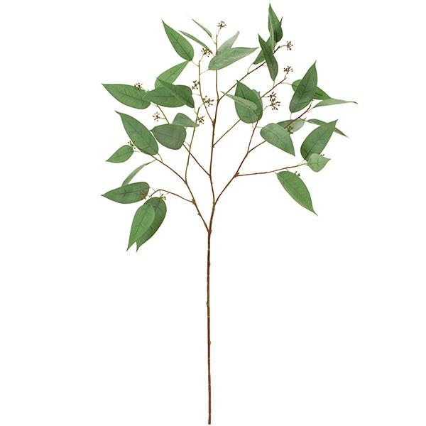 人工観葉植物 ユーカリ 全長95cm 有加利樹 造花 リーフ 花材 フラワーアレンジメント Kd F19g11 人工観葉植物と造花の通販ケイシン 通販 Yahoo ショッピング