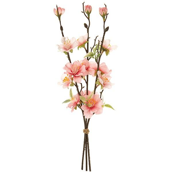 造花 桃 全長25cm 12本セット 1束3本 4束 モモ 花もも ピーチ 人工観葉植物 花材 アレンジ Kd F19m56 人工観葉植物と造花の通販ケイシン 通販 Yahoo ショッピング