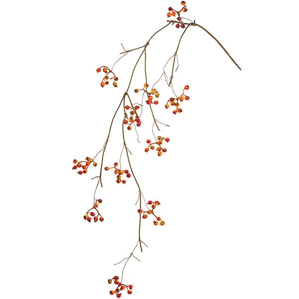 サンキライ 造花 オレンジ 全長80cm 2本セット 猿獲茨 サルトリイバラ 実もの 果実 アーティフィシャルフラワー Kd Fm2128 9 人工観葉植物と造花の通販ケイシン 通販 Yahoo ショッピング