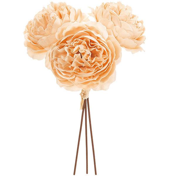 バラ 造花 全長19cm 12本セット 1束3本×4束 ローズ ばら 薔薇 アーティ