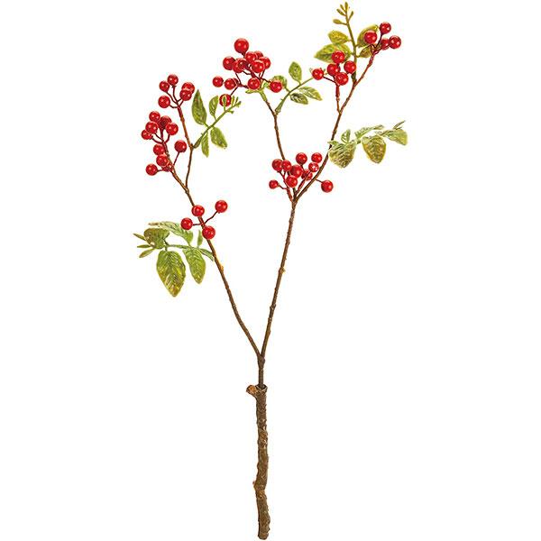 南天 全長41cm 4本セット 造花 ナンテン 実もの 木の実 人工観葉植物 花材 アレンジメント Kd Fm928 人工観葉植物と造花の通販ケイシン 通販 Yahoo ショッピング